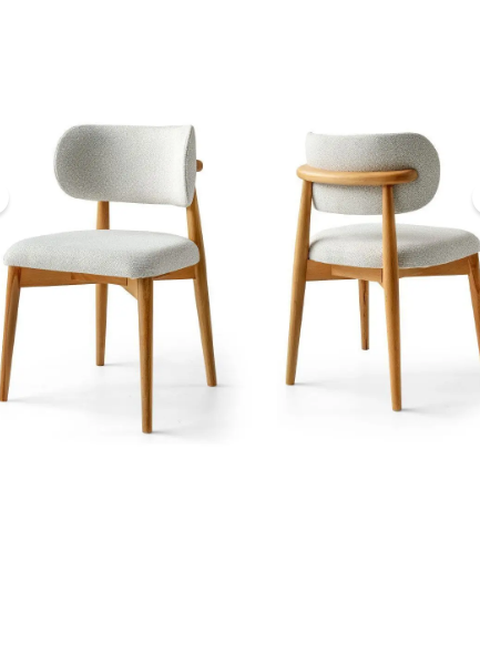 Bohem 2'li Yemek Masası Sandalyesi